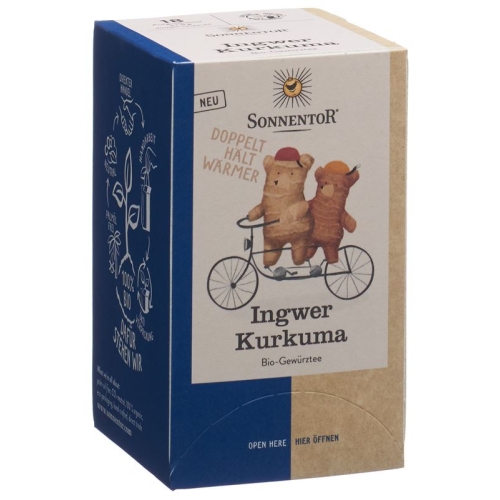 Sonnentor Ingwer Kurkuma Tee Beutel 18 Stück buy online