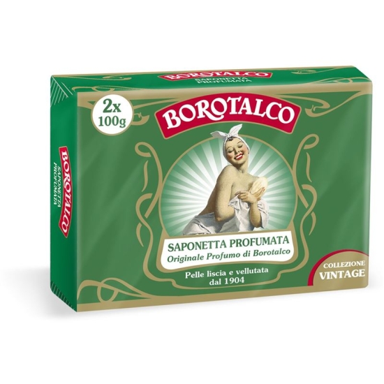 Borotalco solid soap 2 x 100 g