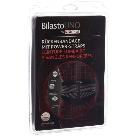 Bilasto Uno Back support S-XL with Power Straps buy online