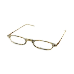 Nicole Diem Lesebrille Oxford Beige 3.0