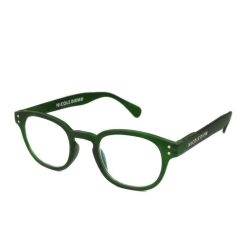 Nicole Diem reading glasses 1.50dpt Romeo BB Olive