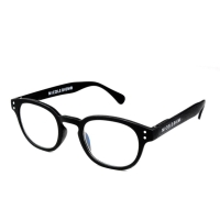 Nicole Diem reading glasses 2.00dpt Romeo BB Black