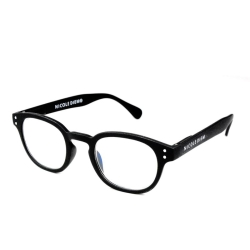 Nicole Diem reading glasses 2.00dpt Romeo BB Black