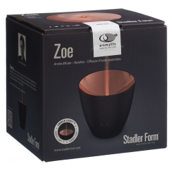 Aromalife Zoe Aroma Nebulizer Amber Light Black