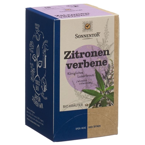 Sonnentor Zitronenverbene Tee Beutel 18 Stück buy online