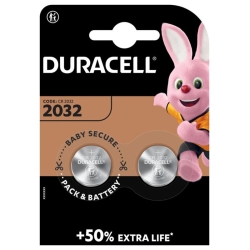 Duracell Batt Cr2032 3v Lithium B2 XL Blister 2 Stück