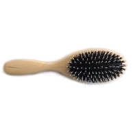 Herba Haarbürste Wildschw-/nylonbor Oval Buche Fs