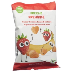 Freche Freunde Knusper-Herzchen Banane&erdb 30g