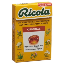 Ricola Original Bonbons Oz M Stevia Box 50g