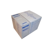 Nipro disposable needles 0.4x19mm 27Gx 3/4 gray 100 pcs