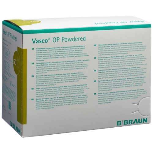 Vasco Op Powdered Grösse 8 50 Paar buy online