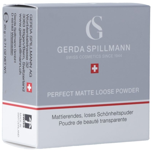 Gerda Spillmann Perfect Matte Loose Powder Neutral 20g