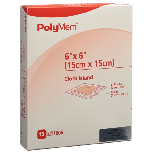 Polymem Adhesive Wound Dressing 15x15cm Non-Woven Sterile 15 X buy online