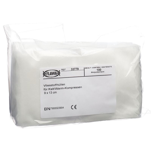 Tempress nonwoven Case 9x13cm compresses 100 pc