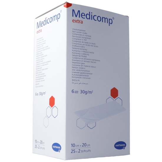 Medicomp Extra 6 Fach S30 10x20cm St 25x 2 Stück buy online