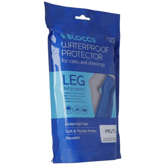 Bloccs bath and shower water protection for the leg 63 + / 95cm Adults