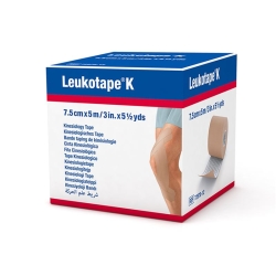 Leukotape K paving binder 5mx7.5cm skin color