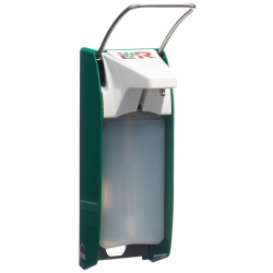 L&r Handdisinfect Dispenser 1000ml Green short lever