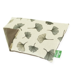 Sky green cherry pit cushion 30x20cm ginkgo