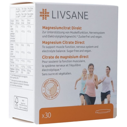 Livsane Magnesiumcitrat Direkt 30 Stück buy online