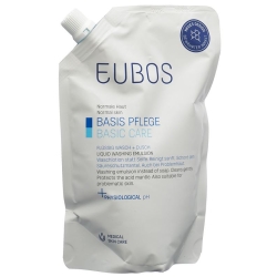 Eubos Soap Liquid Unscented Blue Refill 400ml