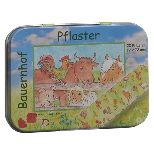 Doell Heftpflaster 19x72mm Bauernhof Dose 20 Stück buy online