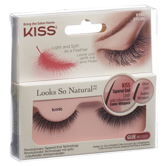 Kiss Look So Natural Lashes Iconic buy online