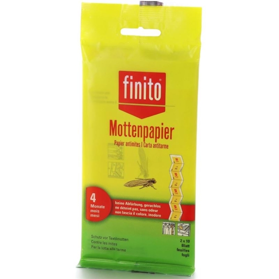 Finito Mottenpapier 2x 10 Stück buy online