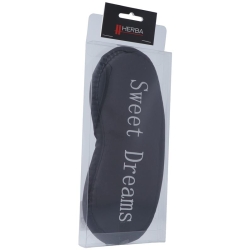 Herba sleeping mask black