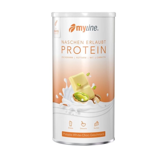 Myline Eiweiss Pulver Pistaz White Choco Split 400g buy online