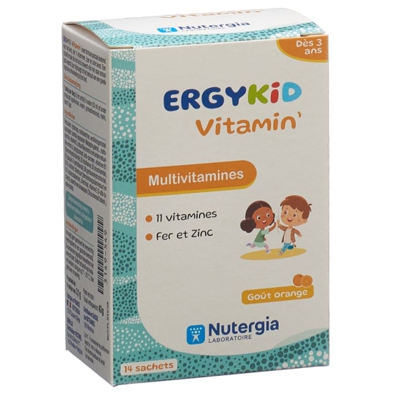 Nutergia Ergykid vitamin Battalion 14 pieces