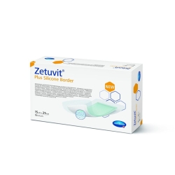 Zetuvit Plus Silicone Border 15x25cm 10 Stück