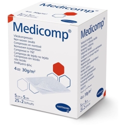 Medicomp 4 Fach S30 5x5cm Steril 25x 2 Stück