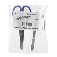 IVF set scissors tweezers safety pin