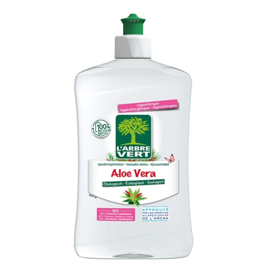 L'Arbre Vert Dishes & hands Aloe Vera 500ml buy online