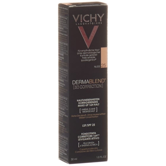 Vichy Dermablend 3D Correction 25 Nude 30ml buy online