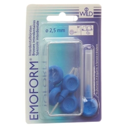 Emoform Interdentalbürsten 2.5mm Dunkelblau 5 Stück