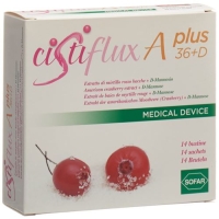 Cistiflux A36 + DMannose dietary supplement Cranberry 14 Btl 5 g