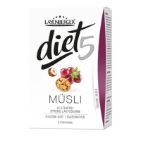 Layenberger Diet5 Muesli Traube-Nuss 5x 45g