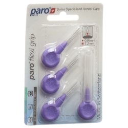 Paro Flexi Grip 8mm Mittel-Grob Violett 4 Stück