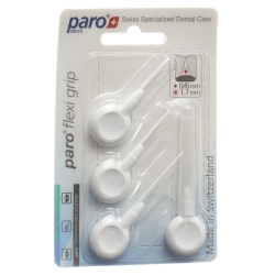 Paro Flexi Grip 1.7mm xxxx-Fine Weiss 4 Stück