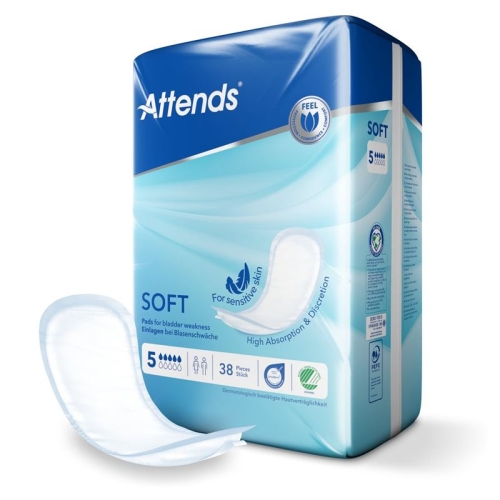 Attends Soft 5 Einlagen 38 Stück buy online