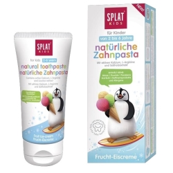 Splat Kids Zahnpasta 2-6 Fruit Ice-Cream Tube 50g