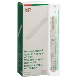 L&r Zungenspatel Holz Einzeln Steril Beutel 50 Stück
