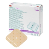 3M Tegaderm Foam Schaumkompresse 8.9x8.9cm Nicht Klebend 10 Stück