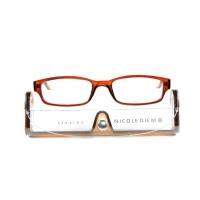 Nicole Diem Lesebrille San Remo Braun/cry 3.5