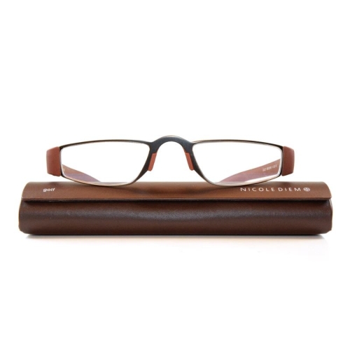 Nicole Diem Lesebrille Golf Braun 3.5 buy online