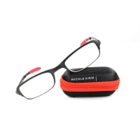 Nicole Diem reading glasses 1.50dpt Tom Falt Black