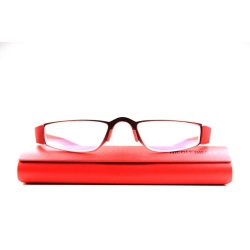 Nicole Diem Lesebrille Golf Rot 3.0