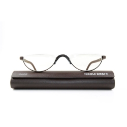 Nicole Diem Lesebrille Churchill Braun 3.0